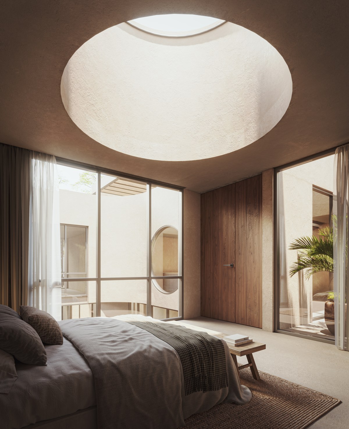 Villa Tikal master bedroom